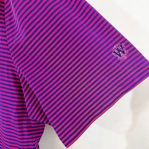 RLX Ralph Lauren Striped Performance Polo Shirt Golf Men's Size XXL - Picture 4 of 8